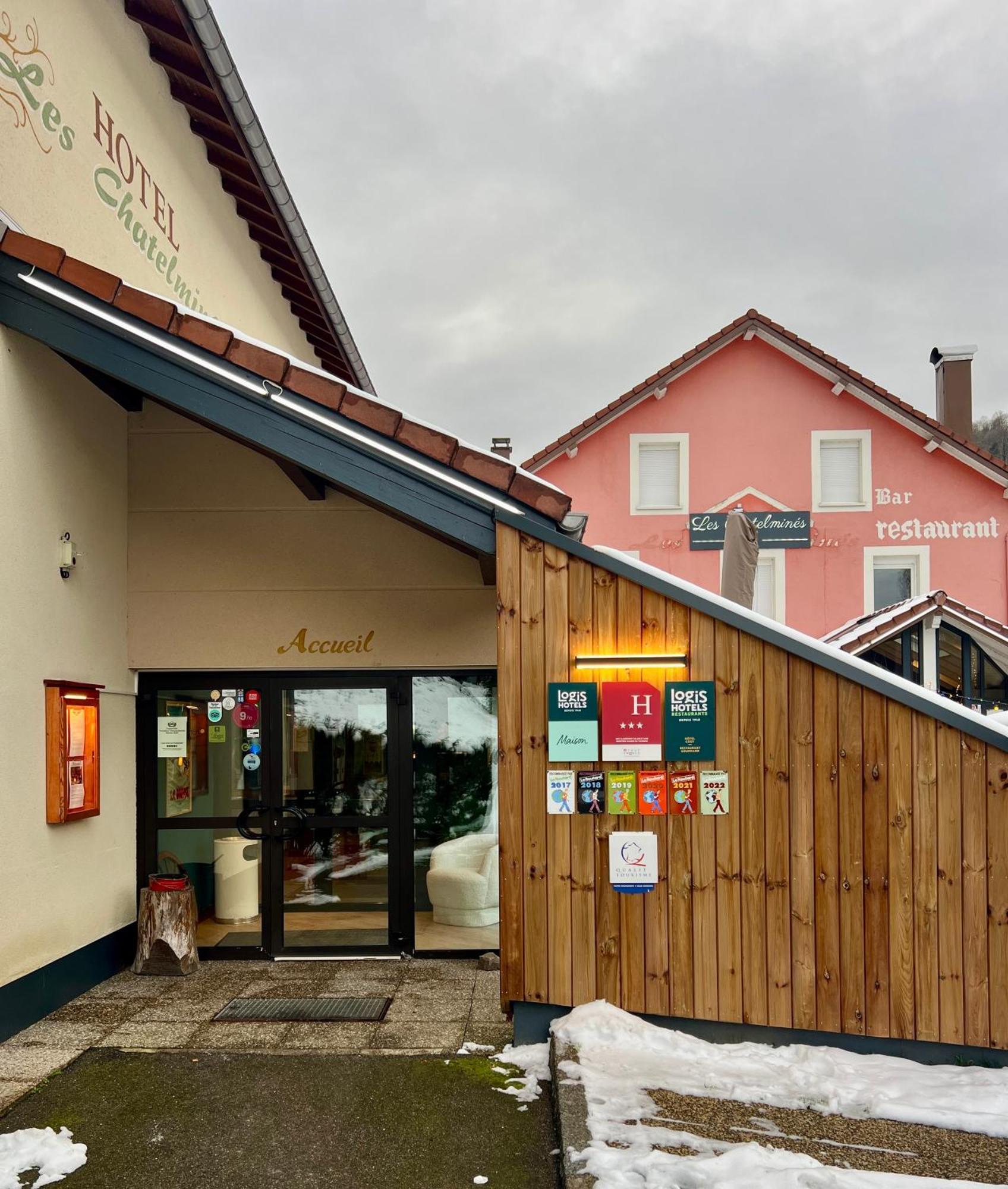 Logis Hotel, Chalets Et Restaurant Les Chatelmines La Bresse Zewnętrze zdjęcie