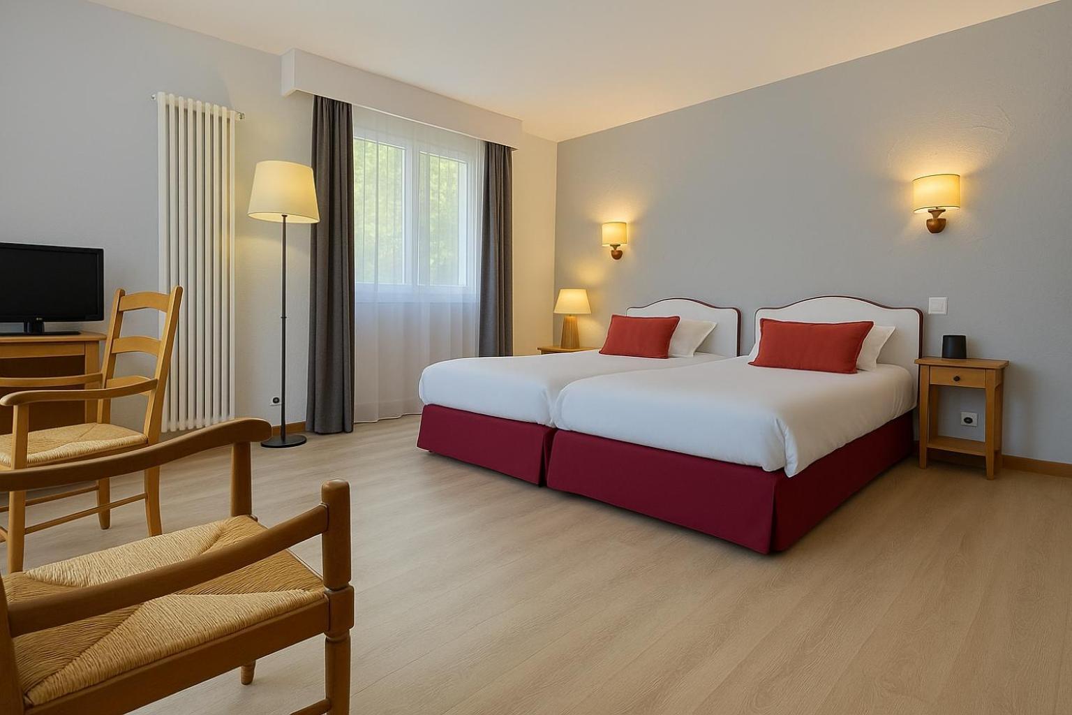 Logis Hotel, Chalets Et Restaurant Les Chatelmines La Bresse Zewnętrze zdjęcie